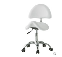 Fauteuil dentaire mobile EU-EB569, norme médicale complète, tabouret de médecin en cuir PU, tabouret roulant pour dentiste avec dossier.