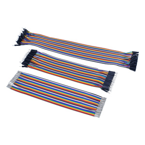 Câble Dupont blindé 40 broches 15CM 20CM 30CM 40CM mâle vers mâle/femelle vers mâle/femelle femelle, faisceau électronique - Product Image 3