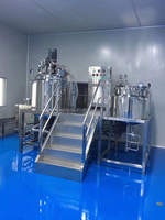 Machine à beurre corporel, machine à fabriquer de la crème de beurre de karité, mélangeur émulsifiant sous vide à cisaillement élevé, émulsifiant en cosmétique