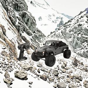 MJX H12Y H12Y+ Crawler RC 4x4 à l'échelle 1:12, électrique, avec ESC réglable, contrôle par application, servomoteur en alliage d'aluminium, amortisseurs à huile et pneus doubles - Product Image 3