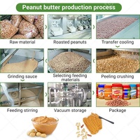 Le processus de traitement commercial de Tahini Oem de beurre de pâte d'arachide font la machine pour la ligne de production de prix