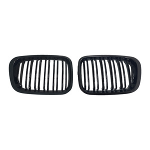 Grilles de voiture BMW en ABS, noir brillant, pour Série 3 E46 4 portes 1999-2001, pièce de rechange - Product Image 2