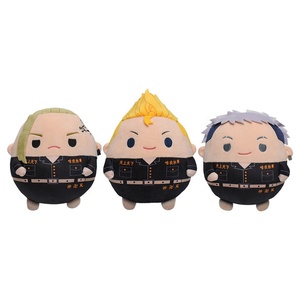 Peluche <span class=keywords><strong>Anime</strong></span> Giapponesi Tokyo HY, Bambola di Peluche <span class=keywords><strong>Mikey</strong></span> Draken Q Ver Dumpling per Regali - Product Image 1