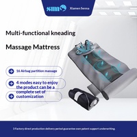 Matelas chauffant massant multifonctionnel intelligent 8D, corps entier, électrique, commande filaire manuelle, chaise longue SM-615A