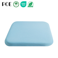 Coussin de siège de bureau ergonomique en mousse à mémoire de forme, design ergonomique, housse amovible, personnalisable, soulagement de la pression, fini les maux de fesses