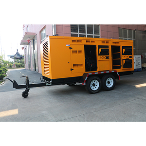 Générateur silencieux mobile bibo de type remorque 160 kW 200 kVA Shangchai SDEC 300 kVA 400 kVA 500 kVA Centrale électrique - Product Image 4