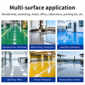 Fournisseur direct d'usine OEM ODM Revêtement de sol époxy autolissant sans solvant, haute brillance, résistant à l'usure, adapté aux garages - Product Image 5