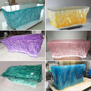 Comptoir <span class=keywords><strong>de</strong></span> bar illuminé en cristal <span class=keywords><strong>de</strong></span> luxe italien |   Table <span class=keywords><strong>de</strong></span> bar <span class=keywords><strong>de</strong></span> villa personnalisable pour l'affichage <span class=keywords><strong>de</strong></span> bar et la <span class=keywords><strong>d</strong></span>écoration transparente <span class=keywords><strong>de</strong></span> la maison - Product Image 3