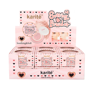Karite Natural Whitening Face <strong>Makeup</strong> Pressed Soothing &amp; Soft Setting Powder Private Label Cosmetic <strong>Compact</strong> <strong>Makeup</strong> Powder - Product Image 2
