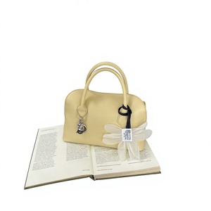 Nuevo Bolso de Mujer Boston <span class=keywords><strong>Xiaoling</strong></span> con Cierre, Forma de Almohada, 2026, Adornos Colgantes con Flores Bonitas, Estilo Coreano, Estilo Femenino - Product Image 1