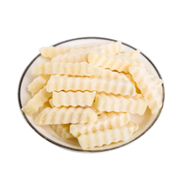Geavanceerde productielijn voor diepvries frites, aardappelstokjes en crinkle chips: schillen, snijden, blancheren en frituren (200 kg/u, 300 kg/u, 500 kg/u)