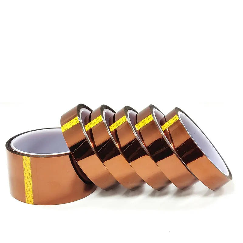 Hochtemperaturbeständiges Band goldene Fingerbraune Haustier-Hochtemperaturband kein Restklebendes Goldene Fingerband