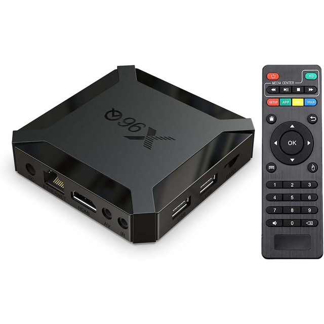 Ematic X96Q Smart Android TV Box 2GB/4GB RAM 16GB/32GB/64GB ROM Quad Core Amlogic S905 Processor 4K for Pro Set-Top Box
