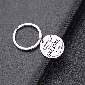 Regali ispiratori colleghi donne a volte ti dimentichi di essere fantastico, quindi questo è il tuo promemoria portachiavi in metallo per amico - Product Image 5