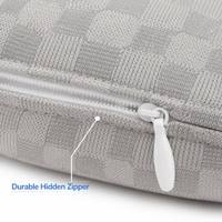 Coussin donut pour dormeurs latéraux avec trou pour le piercing d'oreille, coussin anti-douleur auriculaire CNH, lavable