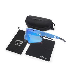 Gafas de Ciclismo Jie Polly con Montura Completa, Lentes Esféricas de Policarbonato, Protección UV400, Gafas Deportivas para Hombre - Product Image 1