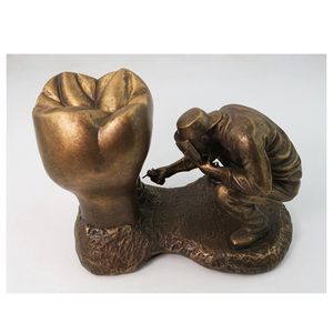 Modelo de escultura de adorno de dentista de escultura de cobre - Product Image 2