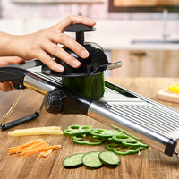 Keuken Multifunctionele Groente-En Fruitsnijder Handmatige Groentesnijder Roestvrijstalen Groentehakselaar