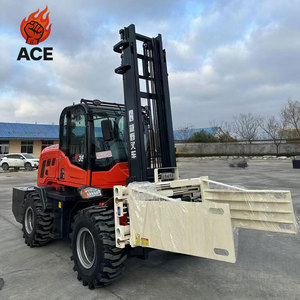 Mesin EPA 4 roda penggerak semua medan Forklift 3.5 Ton suku cadang Forklift disesuaikan 5 Ton 6 Ton 4x4 Forklift dengan cummins - Product Image 2