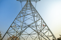 Tour de télécommunication et mât d'antenne autoportant en treillis d'acier galvanisé Taiyang pour la couverture des signaux de communication