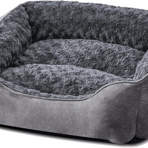 Rectangle <b>Dog</b> <b>Bed</b> for Large Medium Small <b>Dogs</b> - Washable Orthopedic <b>Sofa</b> <b>Bed</b> Soft Breathable Puppy & Pet Cuddler - Product Image 3