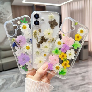 เคสโทรศัพท์กันกระแทกแบบใสลายดอกไม้ผีเสื้อวิบวับ TPU สำหรับ iPhone 17 Pro Max  ขายส่งเคสโทรศัพท์สำหรับ 16 Plus 15 14 - Product Image 5
