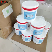 Pelumas lemak silikon termal tinggi konduktif, bahan pot silikon gel termal pasta termal pelumas tahan panas cpu