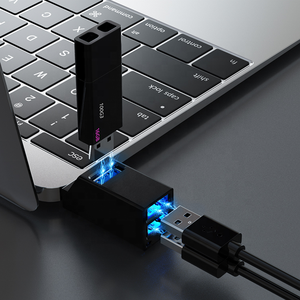 Hub USB 3.0 Tipo-C de Aluminio <span class=keywords><strong>Mini</strong></span> de 3 Puertos Negro/Gris para <span class=keywords><strong>Mac</strong></span>, PC y Teléfono Móvil, <span class=keywords><strong>Venta</strong></span> Caliente de Fábrica - Product Image 3