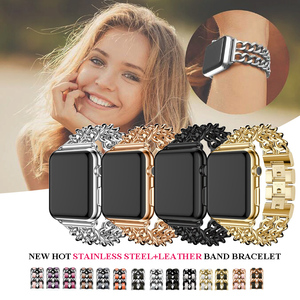 Nueva <span class=keywords><strong>correa</strong></span> de reloj de malla de acero inoxidable de metal de moda para relojes <span class=keywords><strong>Apple</strong></span> <span class=keywords><strong>iWatch</strong></span> - Product Image 6