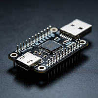 Placa de Desarrollo ESP32-S3 con Cabezal de Pines de Doble Fila, Interfaz USB-C, Módulo MCU con WiFi y Bluetooth, PCB Personalizada, PCBA