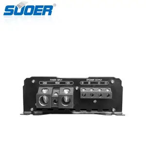Suoer CL-5K yüksek güç tam aralık 1*5000 watt rms güç amplifikatörü mono kanal d sınıfı araba amplifikatör