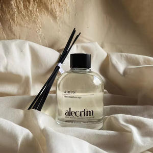 Diffuseur de parfum en rotin Aikun avec bâtonnets parfumés 6,7 oz - Ensemble de parfum d'ambiance pour la maison aux huiles naturelles pour l'ambiance de la nuit d'été - Product Image 3