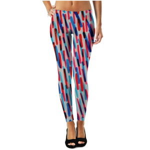 Abstract <b>Pattern</b> (17) <b>Leggings</b> - Product Image 4