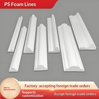 Panel Dinding Busa PS Putih Polos Sederhana, Ringan, Solid, Dekorasi Dinding Latar Belakang Gypsum Imitasi, Gaya Modern Amerika