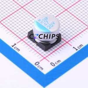 APXH200ARA470MH70G ตัวเก็บประจุแบบแข็ง SMD, D8xL6.7 มม. ( ความจุ: 47uF ) ( ความแม่นยำ: 20% แรงดันไฟฟ้าที่กำหนด: 20V ) - Product Image 1