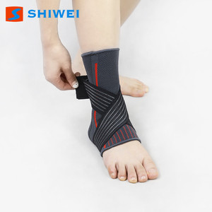 Shiwei <b>Ankle</b> <b>Brace</b> Adjustable Breathable <b>Support</b> For Running Football Unisex Adult - Product Image 3