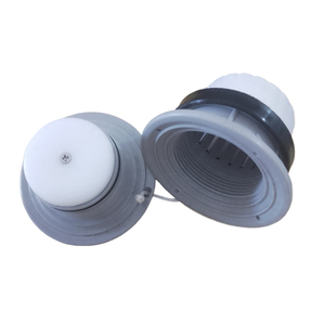 Válvula <span class=keywords><strong>Bravo</strong></span> Flush Fit con manija extraíble en negro o gris para SUP inflable, válvula Halkey-Roberts - Product Image 1