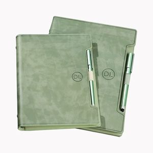 Sáng Tạo Retro Da B5 A5 máy tính xách tay đa chức năng 6 lỗ bìa cứng rời lá <span class=keywords><strong>notepad</strong></span> - Product Image 2