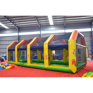 Divertido Juego Deportivo Interactivo Grande, Campo de Baloncesto y Fútbol Inflable Completamente Cerrado, Material de PVC, Garantía de 3 Años, Interior - Product Image 2