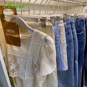 Cintre de vente en acrylique ou en métal ou bois, fait sur mesure, diviseur de table, oblong blanc avec chiffres noirs - Product Image 6