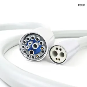 Cefla/Anthos/<span class=keywords><strong>Castellini</strong></span>, silla Dental Manual, tubo de fibra óptica, manguera de 6 orificios, turbina de aire ligera, pieza de mano, Motor, materiales de dentista - Product Image 4