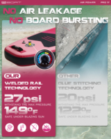 OEM Custom Debout Surf Paddle Board Offre spéciale Stand up Paddle gonflable SUP Board rose Planche de surf pour les eaux de l'océan