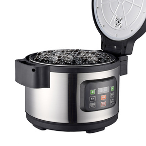 Equipo para Té con Leche, Olla y Sartén Cookwarehouse, Ollas Arroceras, Juegos de Utensilios de Cocina, Olla para Perlas de Arroz, Acero Inoxidable, Color, 12 Litros, ANS-886C-12L - Product Image 5