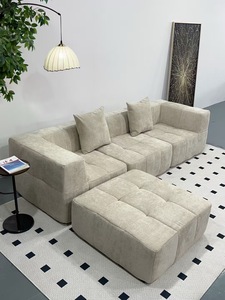 Mufang Cloud Cotton Candy – Canapé modulaire inclinable rembourré, facilement démontable et lavable, idéal pour appartement - Product Image 4