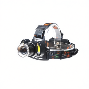 Linterna frontal S&N de 3 LED recargable con lente de zoom para camping y senderismo al aire libre - Product Image 2