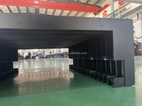 Protection linéaire accordéon CNC largement utilisée pour les machines industrielles, en tissu nylon, certifiée ISO9001 CE