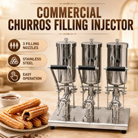 Machine à churros avec logo personnalisé, fabrication OEM, en acier inoxydable