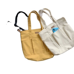 Popular Extra Large Grocery Canvas <b>Shopping</b> Tote <b>Bag</b> With a Multi-pocket Handle <b>Bag</b> - Product Image 1