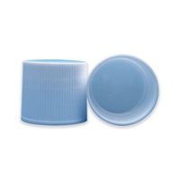 Contenedor químico Tapas de rosca continua PP Plástico acanalado 28mm 415 Tapas de rosca