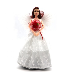 Venta caliente niñas juguetes brillante alas lindo princesa muñeca de juguete con música y luz LED - Product Image 1